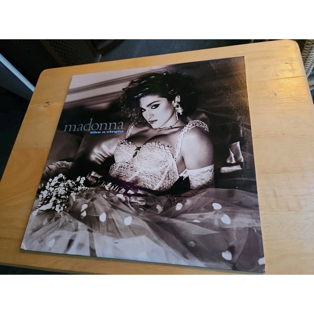 Madonna Like A Virgin Vinyl LP 1984 Sire NEAR MINT Desperately Seeking Susan
